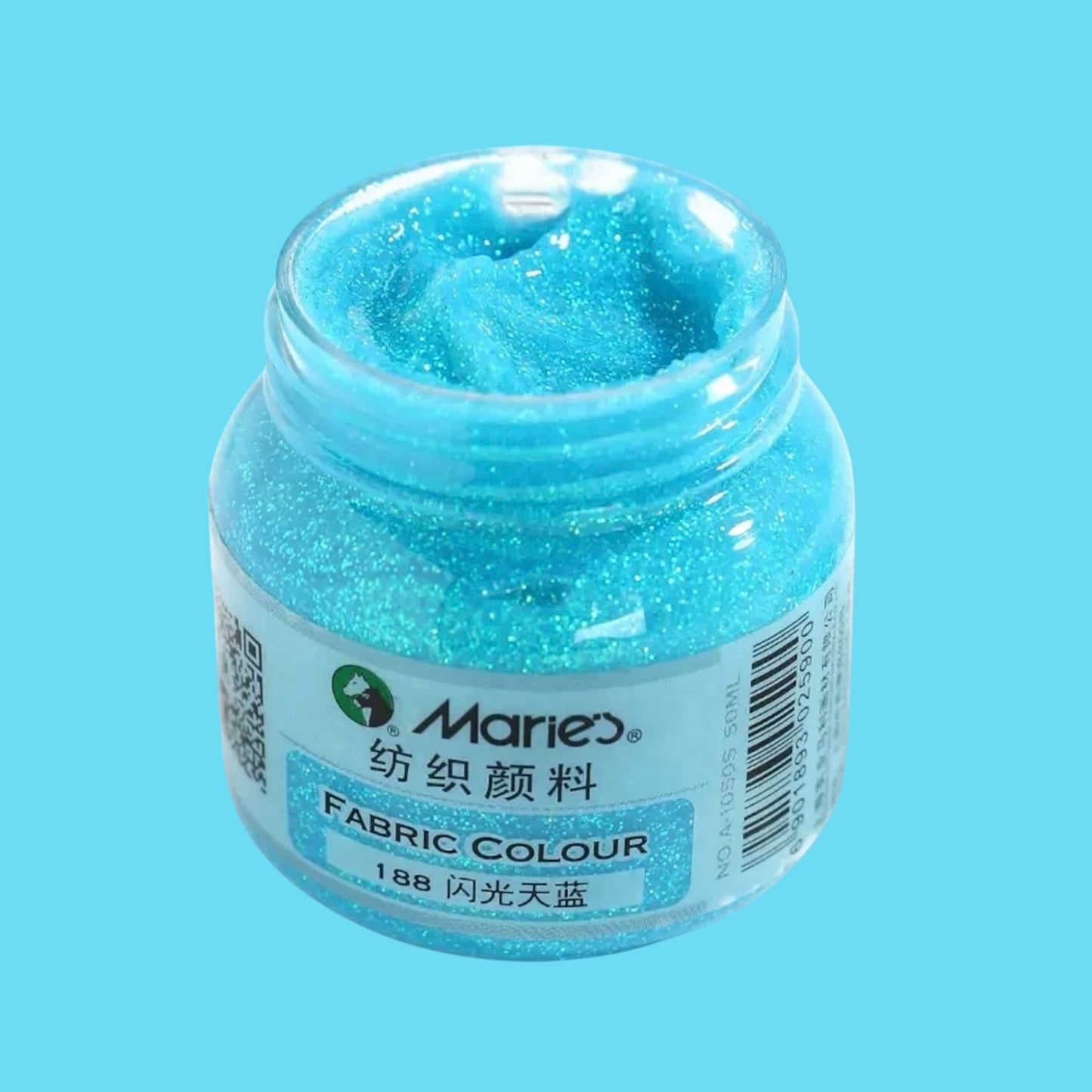 Marie’s Neon Metallic Glitter Fabric Paint 50ml