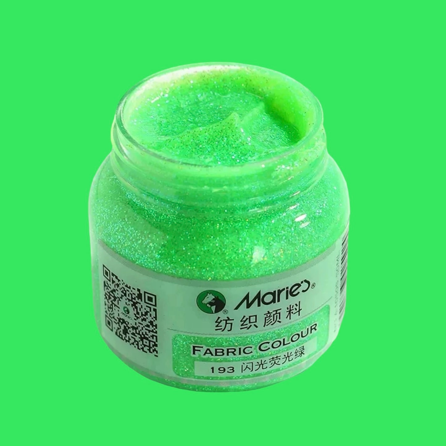Marie’s Neon Metallic Glitter Fabric Paint 50ml