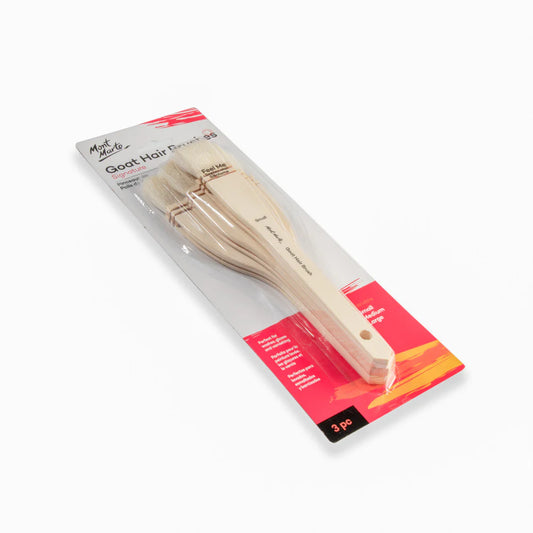 Mont Marte Goat Hair Flat Paint Brush