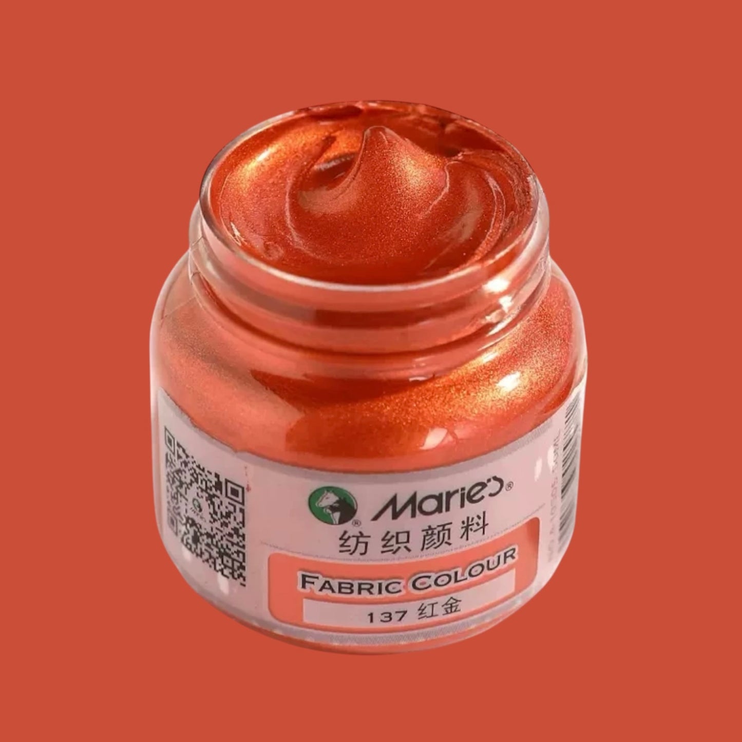 Marie’s Neon Metallic Glitter Fabric Paint 50ml