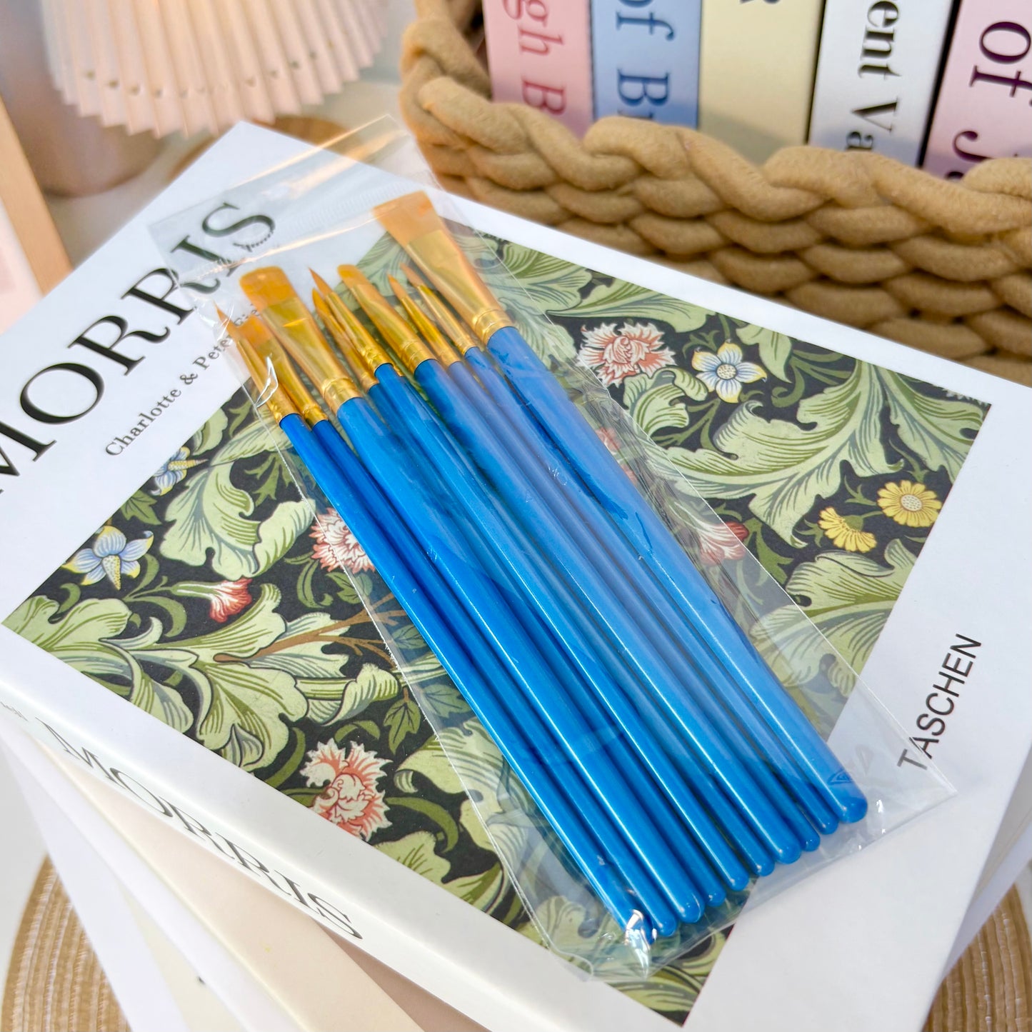 Assorted Artist Short Paint Brush Set