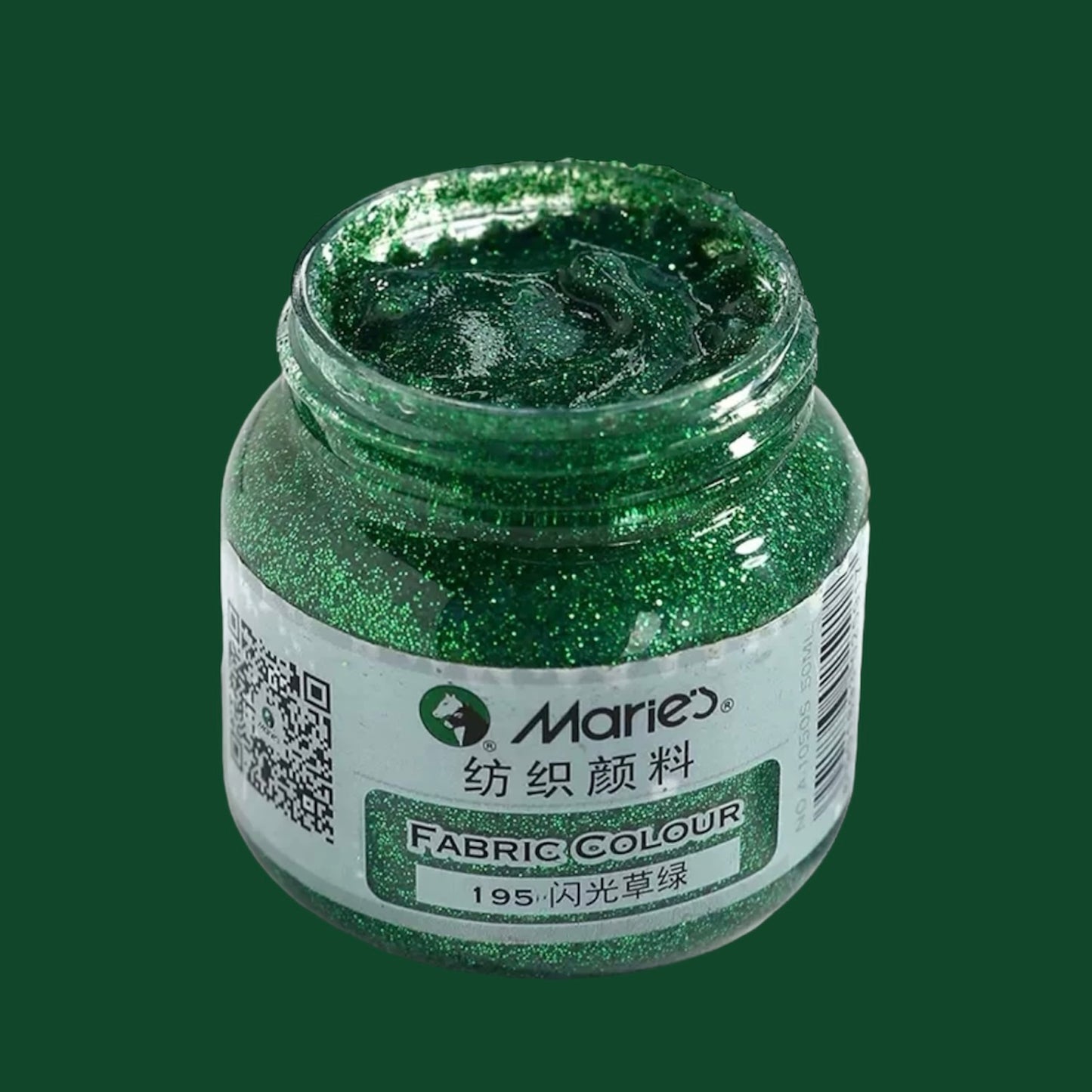 Marie’s Neon Metallic Glitter Fabric Paint 50ml