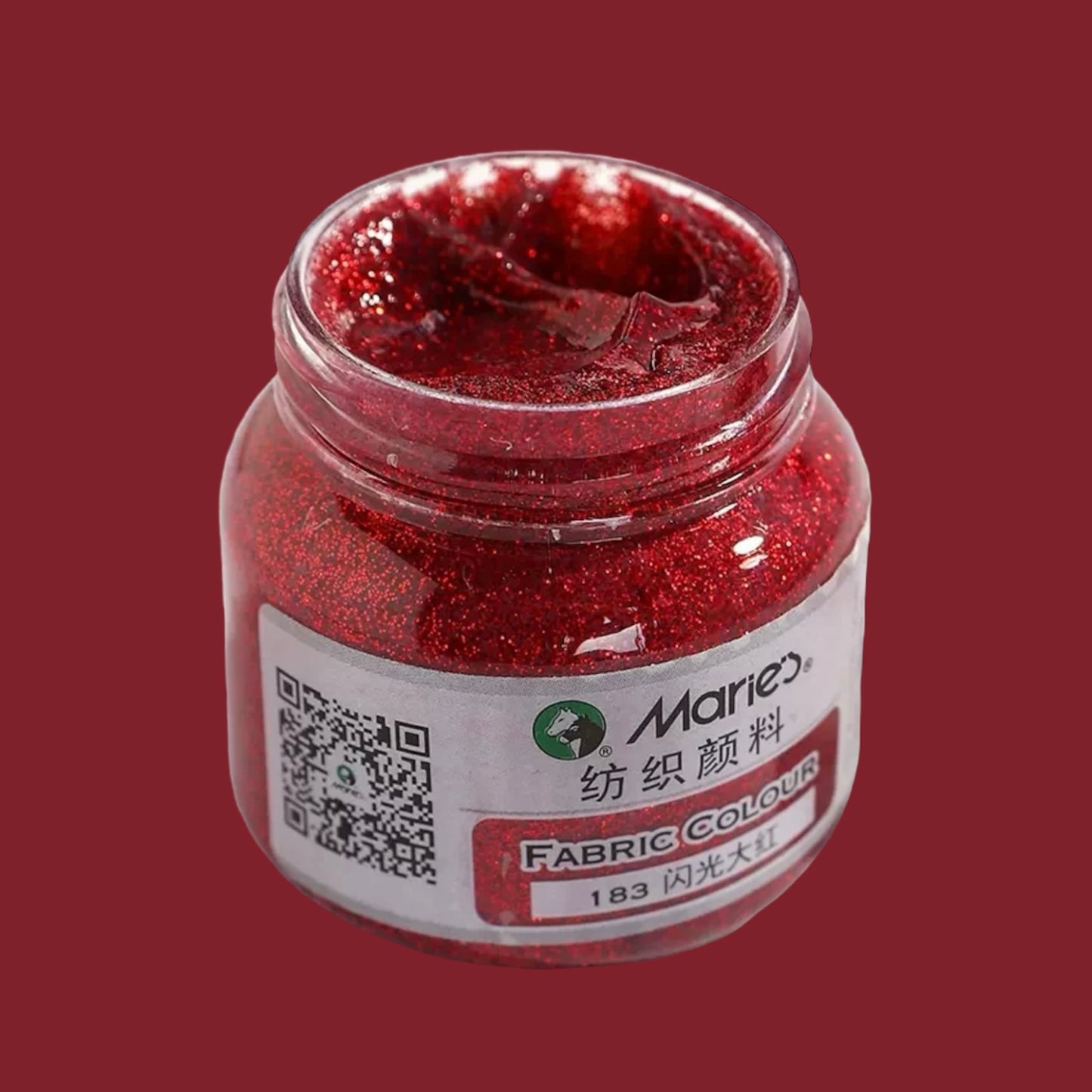 Marie’s Neon Metallic Glitter Fabric Paint 50ml
