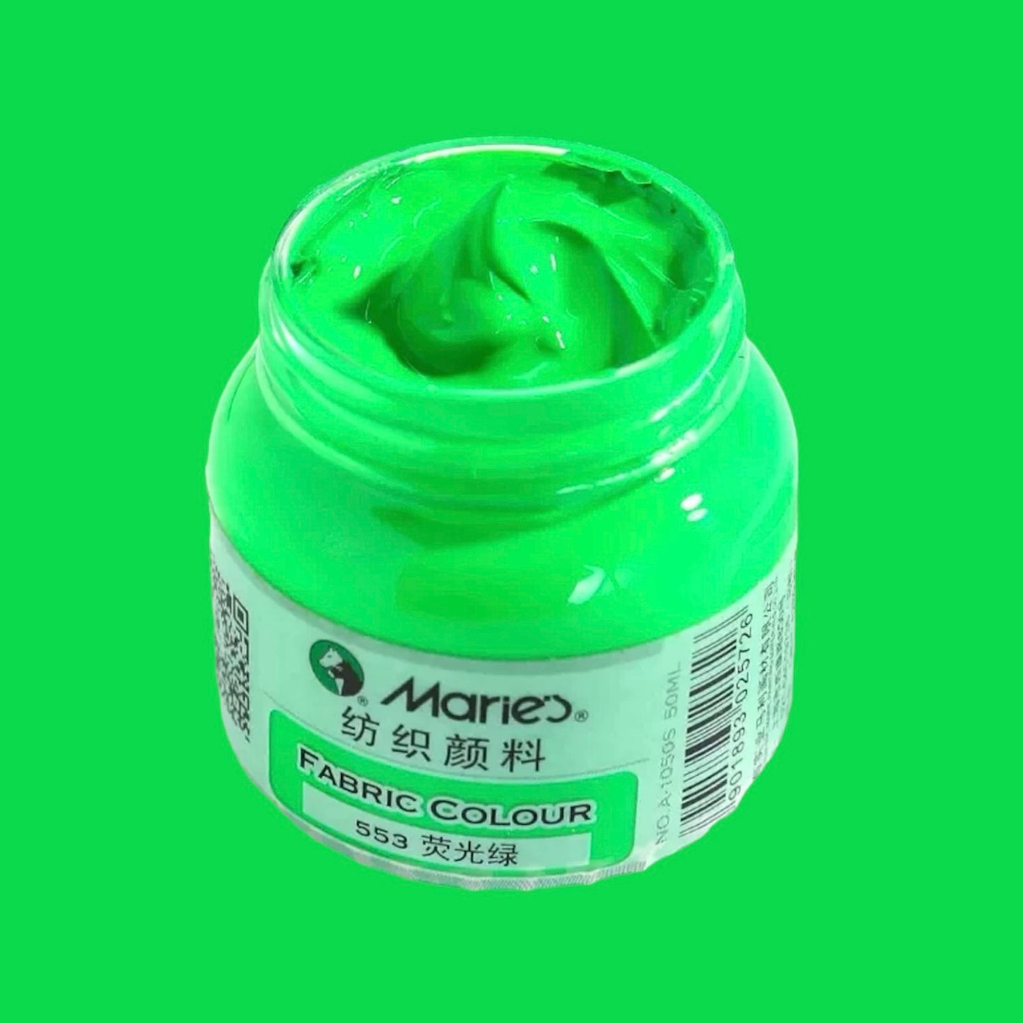 Marie’s Neon Metallic Glitter Fabric Paint 50ml
