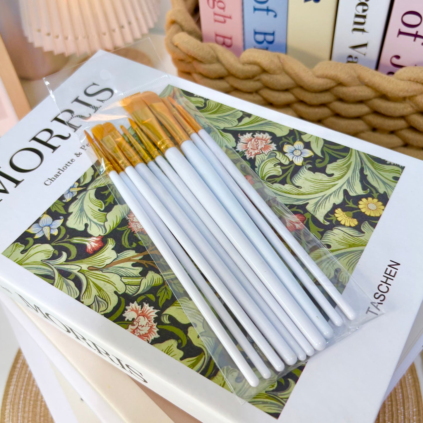 Assorted Artist Short Paint Brush Set