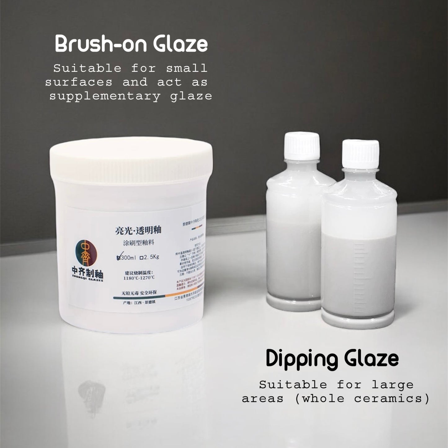 Ceramic Clear Transparent Glaze 300ml
