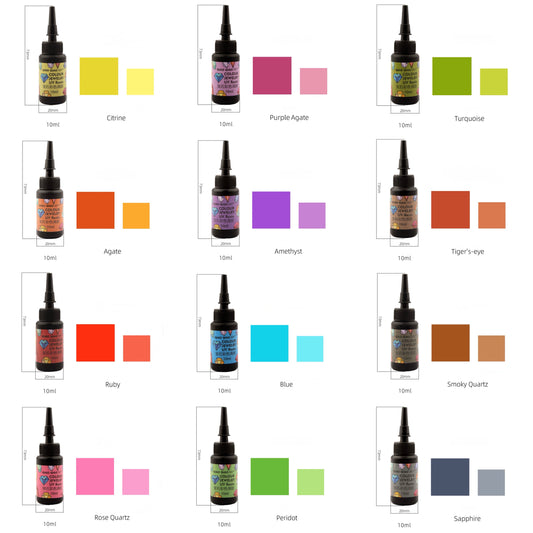 Transcluscent Colored UV Resin 10ml