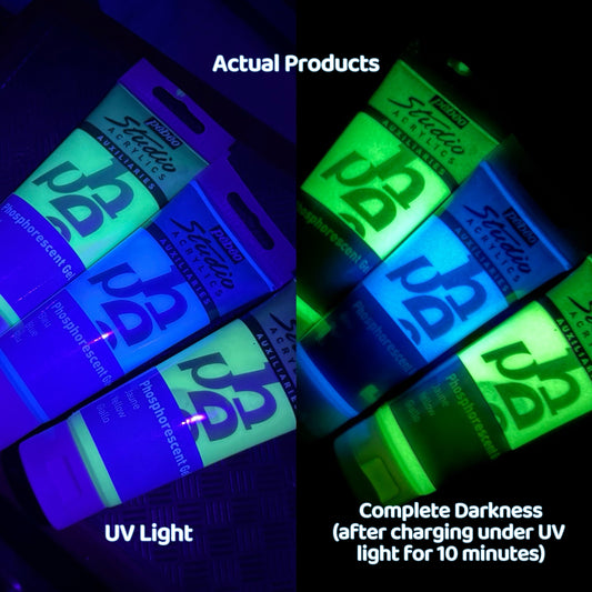 Pebeo Studio Acrylics Phosphorescent Gel 100ml