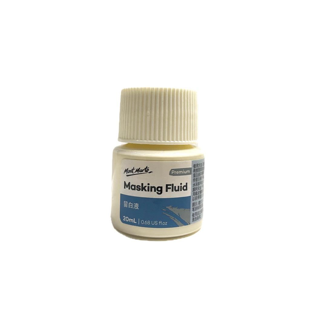 Mont Marte Masking Fluid Premium 20ml, 60ml & 120ml