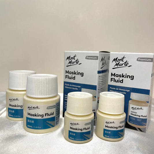 Mont Marte Masking Fluid Premium 20ml, 60ml & 120ml
