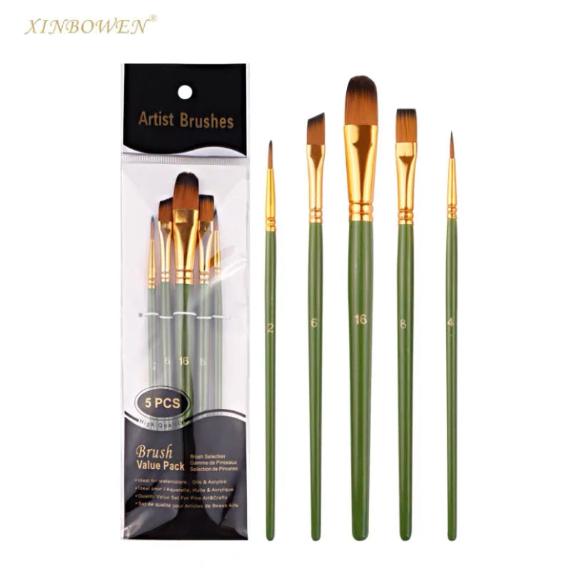 Assorted Artist Paint Brush Set