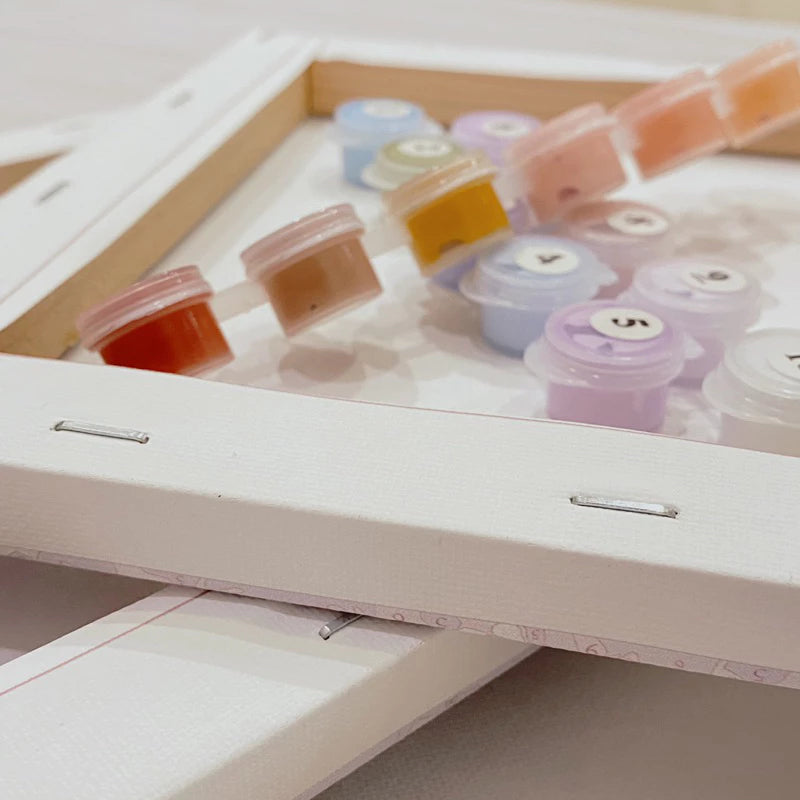 DIY Paint By Numbers - Scenic Acrylic Painting Kit Part 2