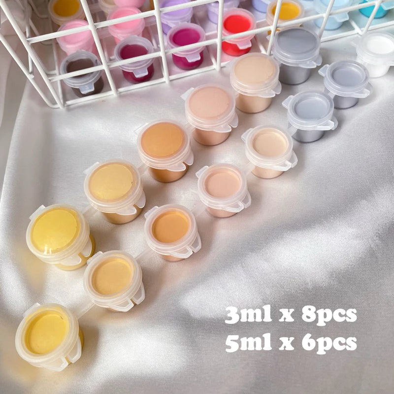 Art Panda Acrylic Paint Tubs