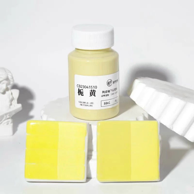 Ceramic Clay Underglaze Pottery Pastel Paint 80ml