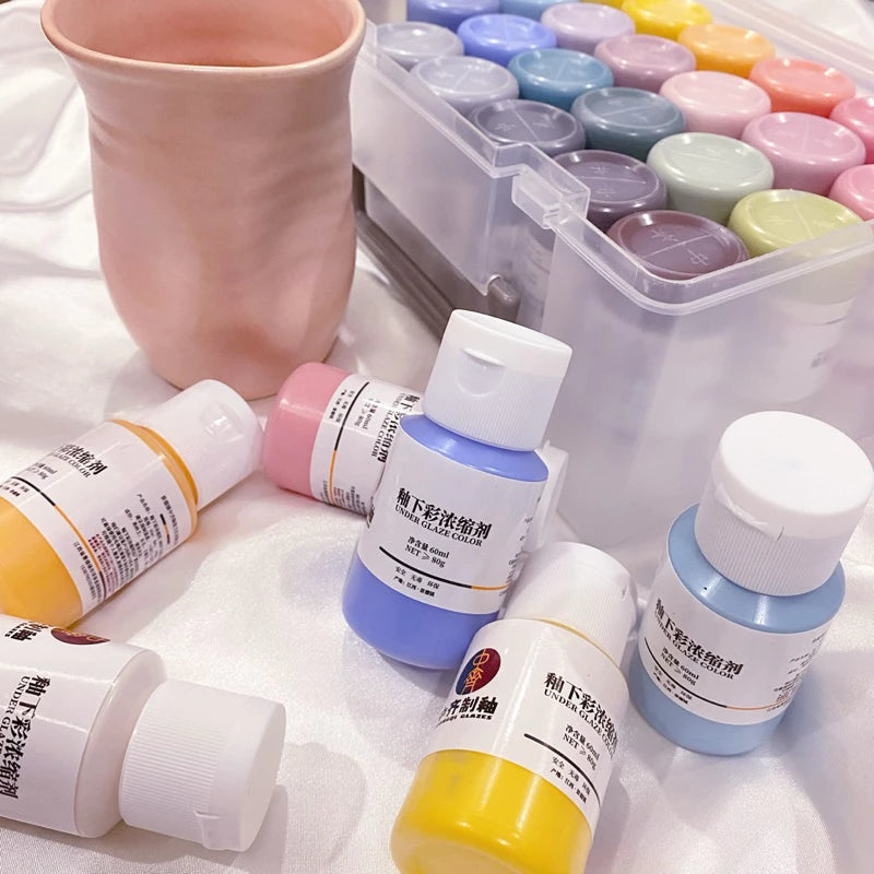 Ceramic Clay Underglaze Pottery Paint 60ml