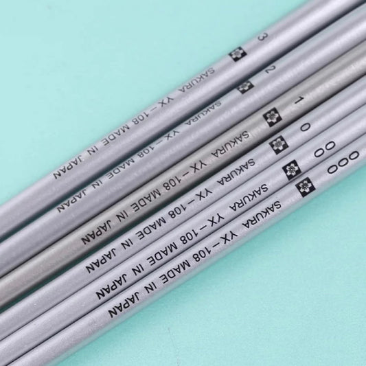 Sakura Fan Paint Brush