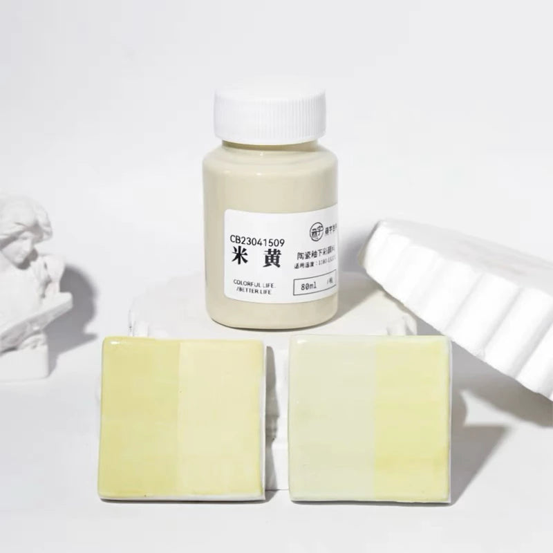 Ceramic Clay Underglaze Pottery Pastel Paint 80ml