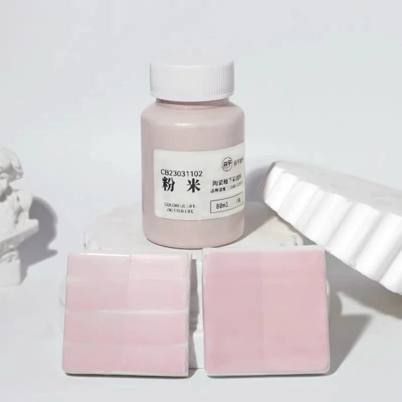 Ceramic Clay Underglaze Pottery Pastel Paint 80ml