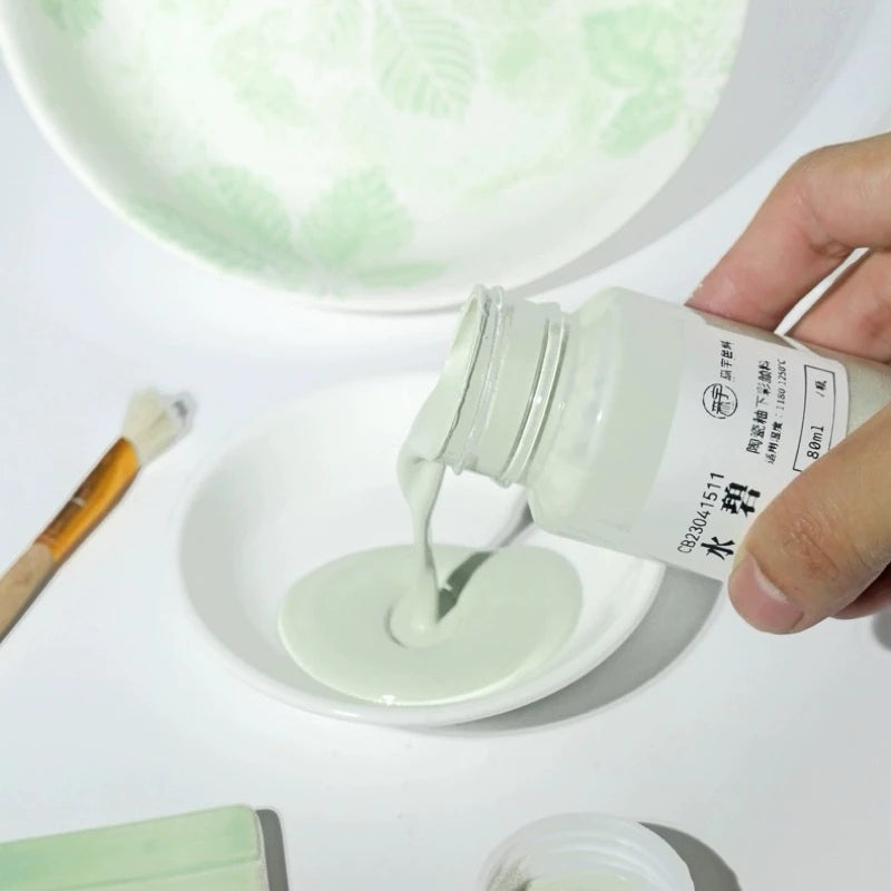 Ceramic Clay Underglaze Pottery Pastel Paint 80ml