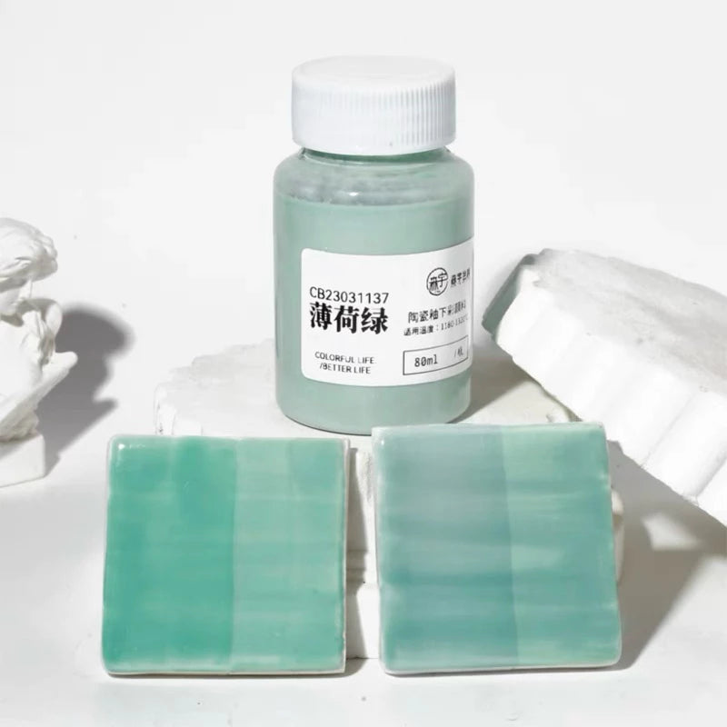 Ceramic Clay Underglaze Pottery Pastel Paint 80ml