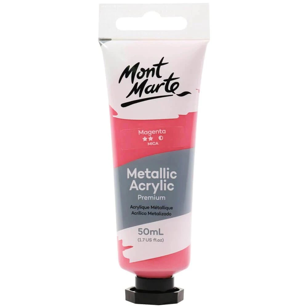 Mont Marte Metallic Acrylic Paint 50ml