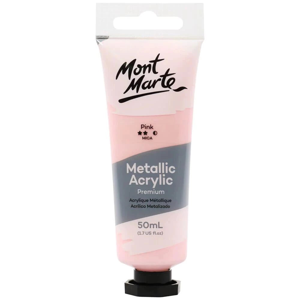 Mont Marte Metallic Acrylic Paint 50ml