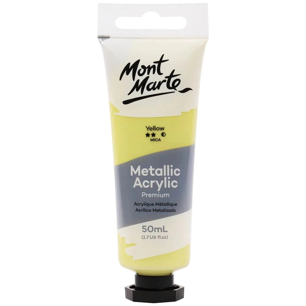 Mont Marte Metallic Acrylic Paint 50ml