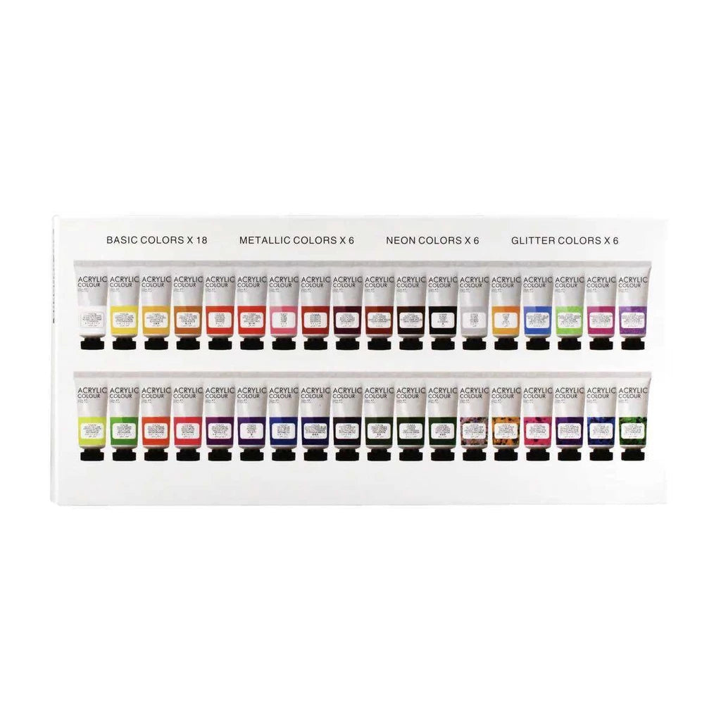 Art Ranger Studio Acrylic Paint Set 22ml 36pcs