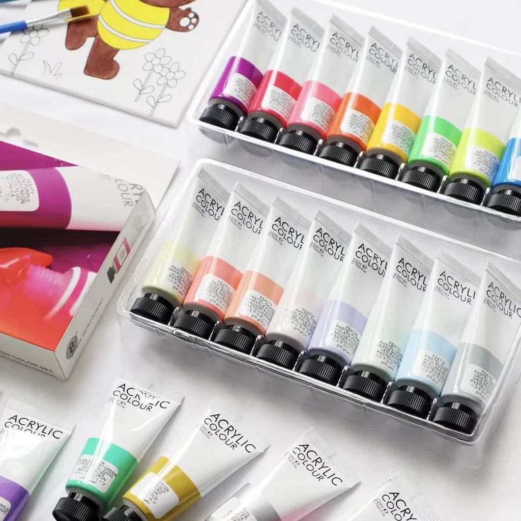 Art Ranger Studio Acrylic Paint Neon Set 22ml 8pcs