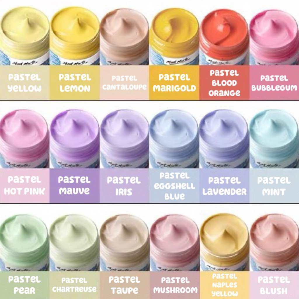 Mont Marte Pastel Acrylic Paint 100ml & 300ml