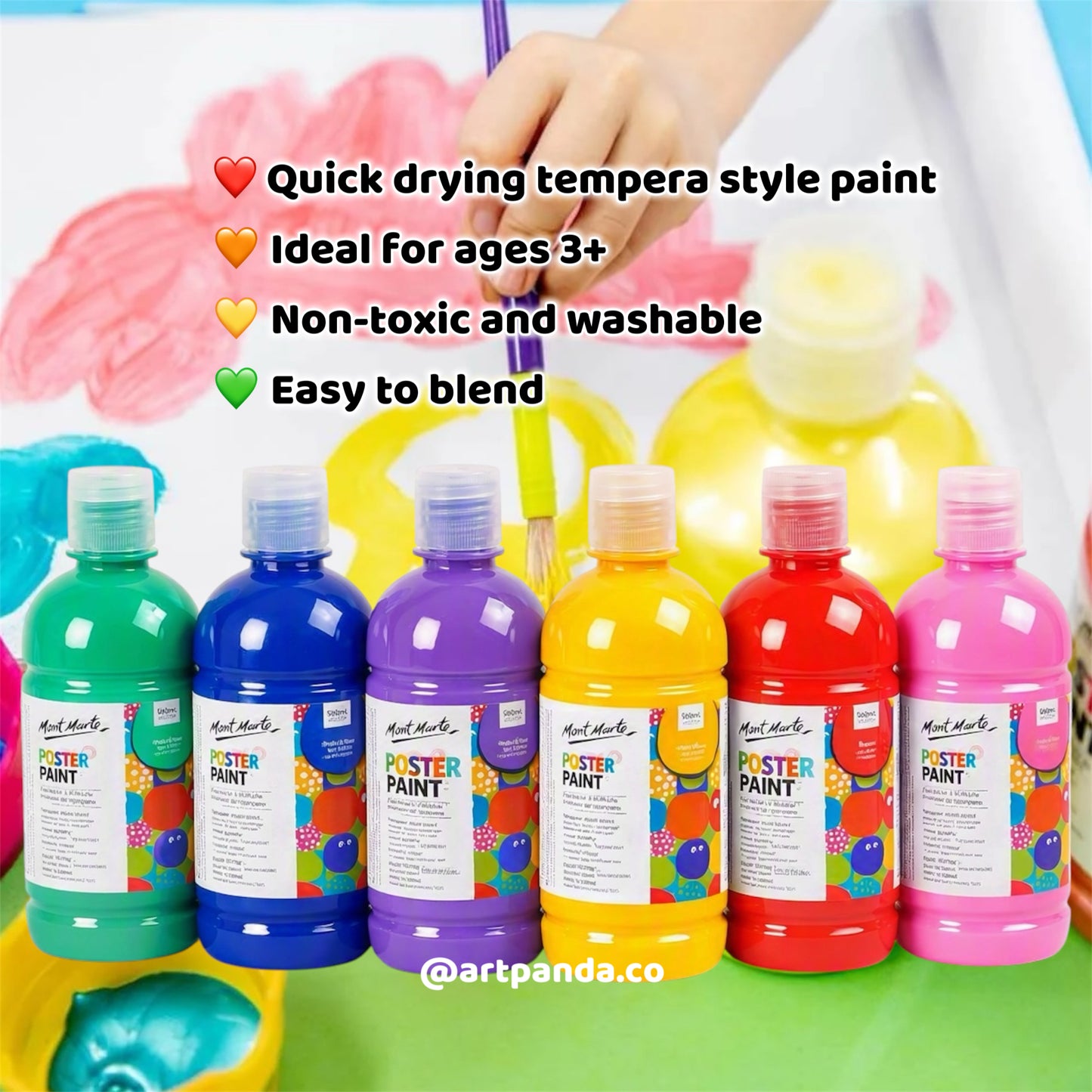 Mont Marte Poster Paint 500ml