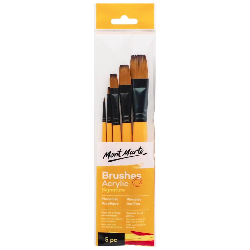 Mont Marte Signature Taklon Paint Brush Set