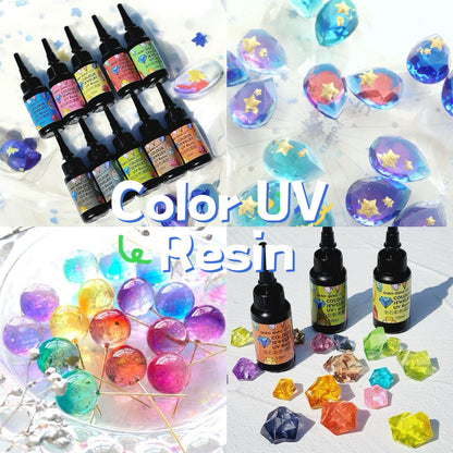 Transcluscent Colored UV Resin 10ml