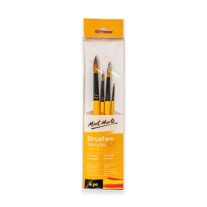 Mont Marte Signature Taklon Paint Brush Set