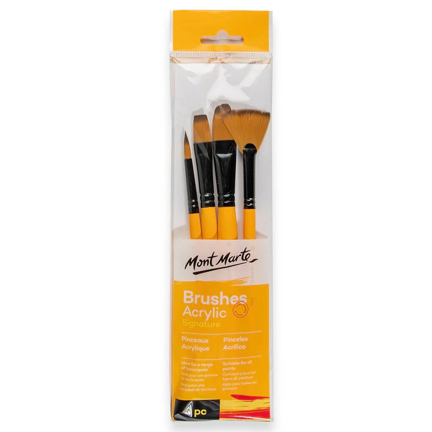 Mont Marte Signature Taklon Paint Brush Set