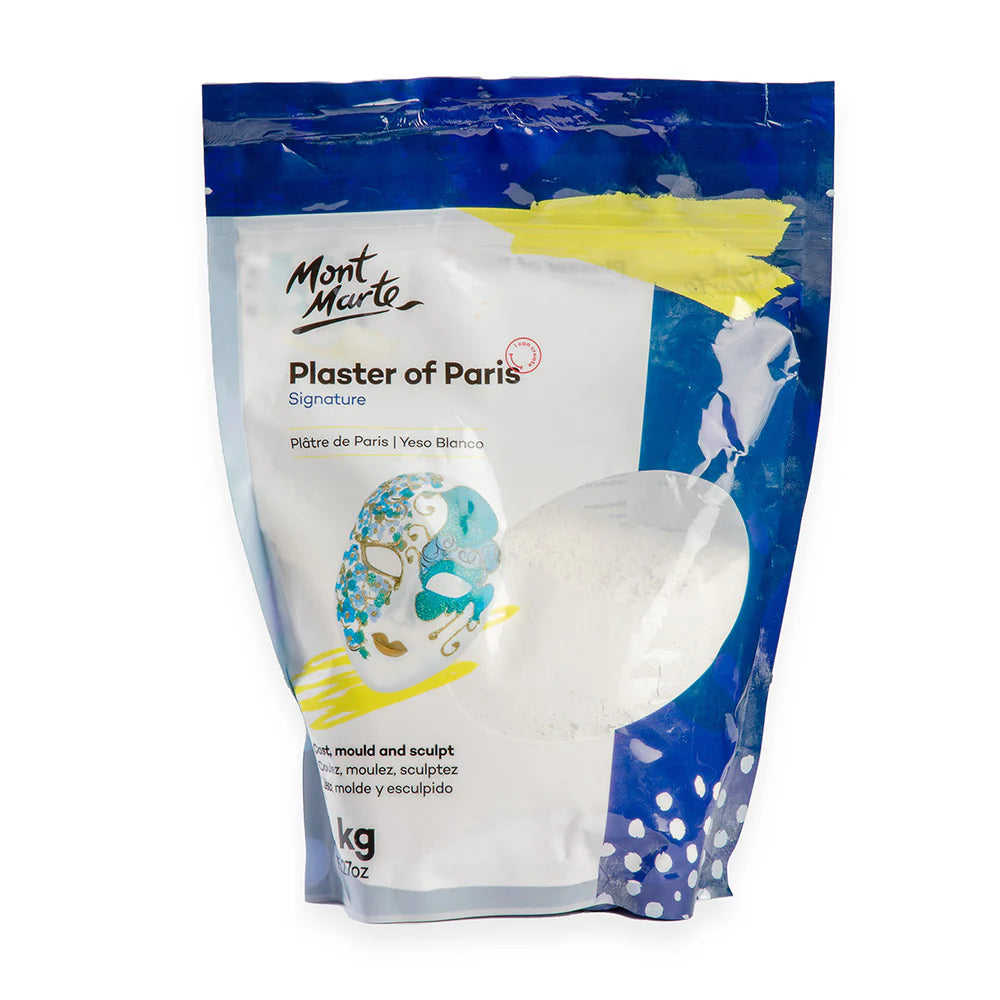 Mont Marte Gypsum Plaster of Paris Powder 1kg