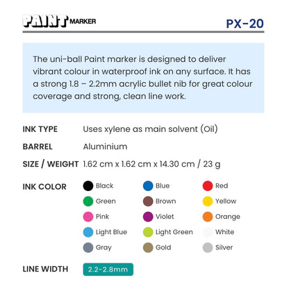 UNI Acrylic Paint Marker