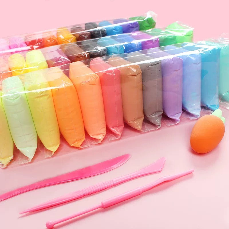 Ultra Light Air Dry Clay Set 8g 36pcs