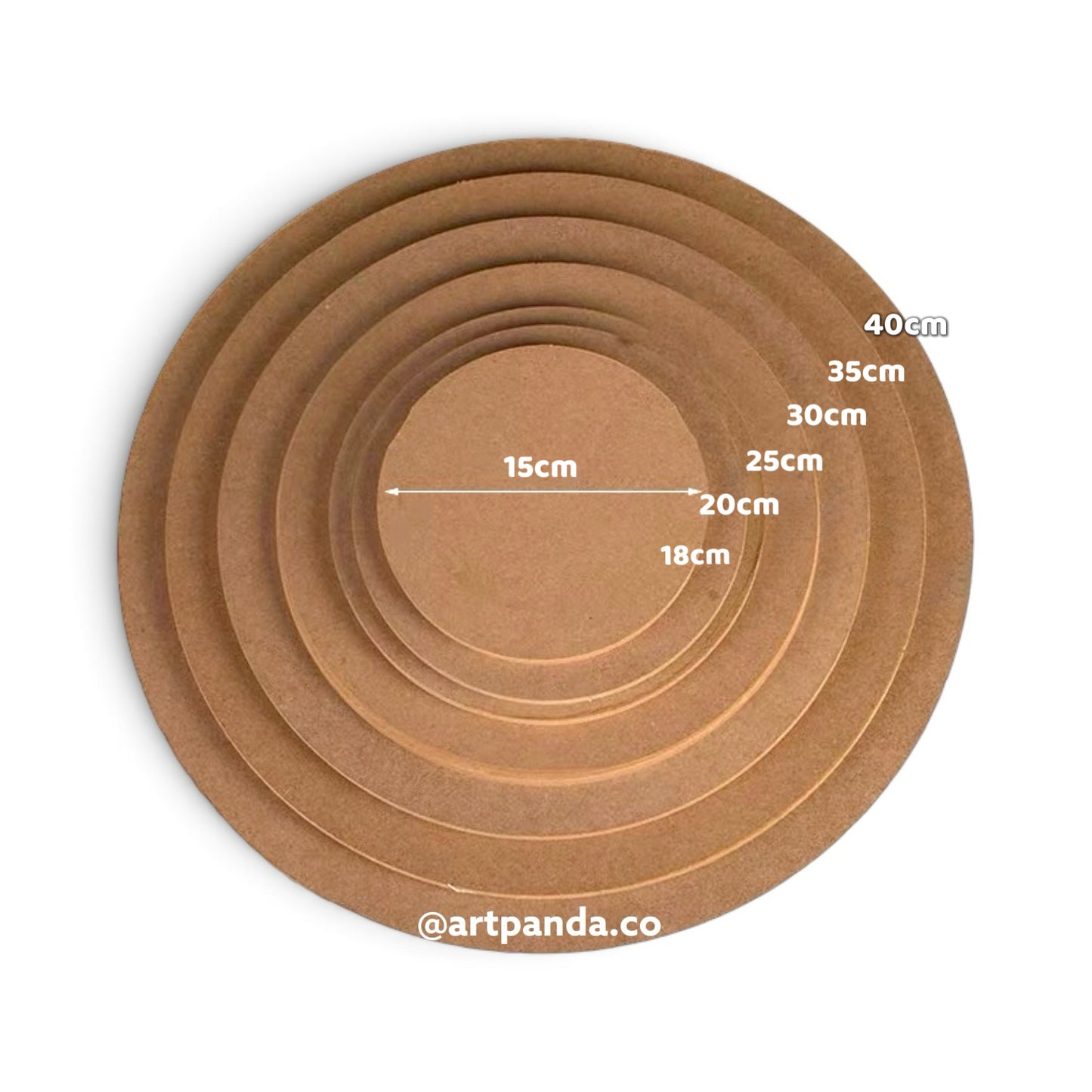 Wooden Pottery MDF Board