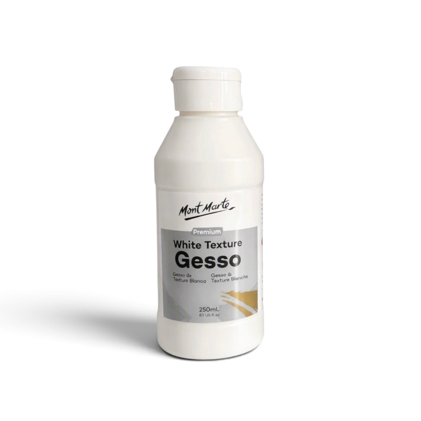 Mont Marte White Texture Gesso Premium 250ml & 500ml
