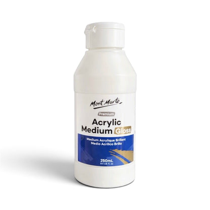 Mont Marte Acrylic Medium Gloss Premium 135ml & 250ml