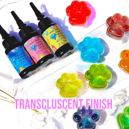 Transcluscent Colored UV Resin 10ml