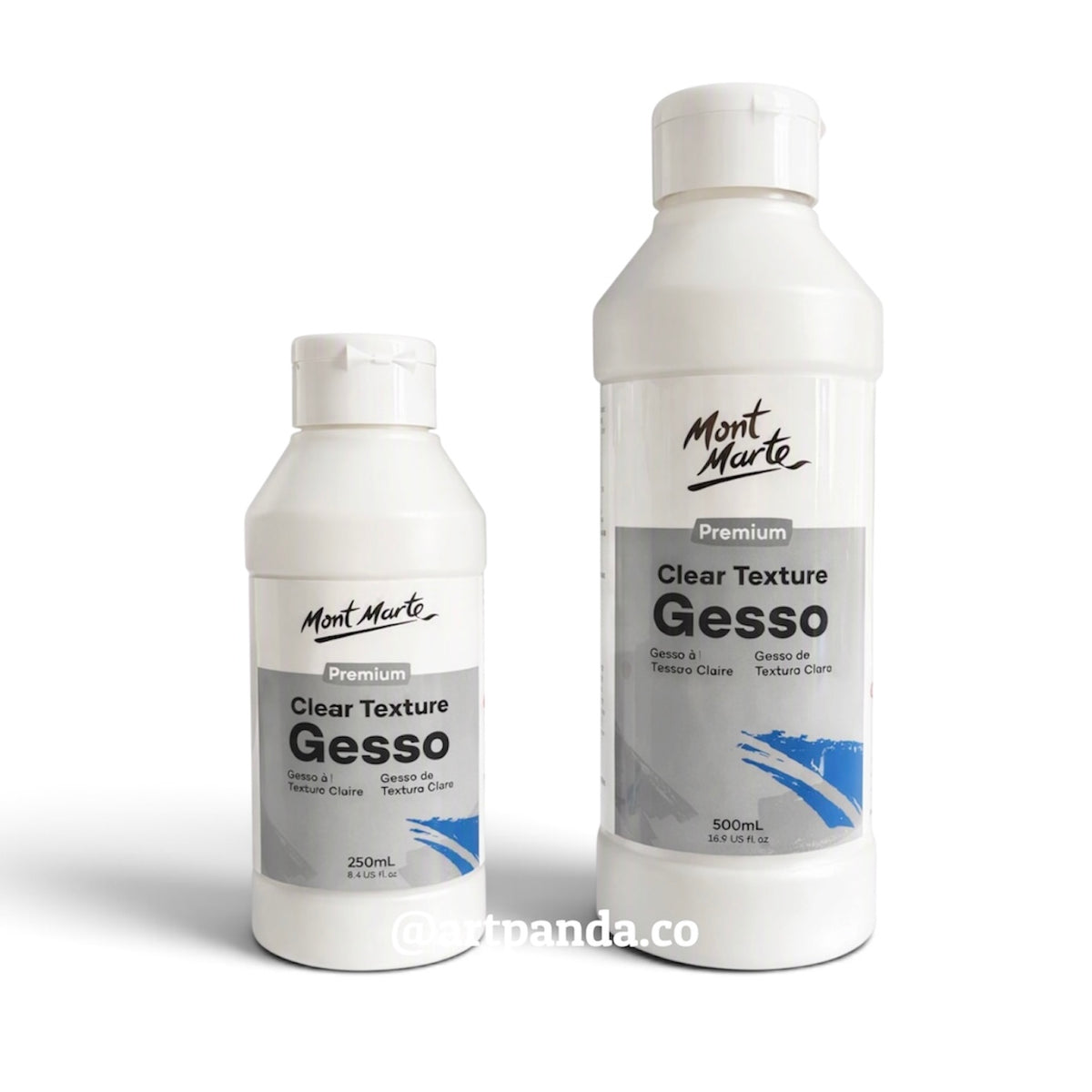 Mont Marte Clear Texture Gesso Premium 250ml & 500ml