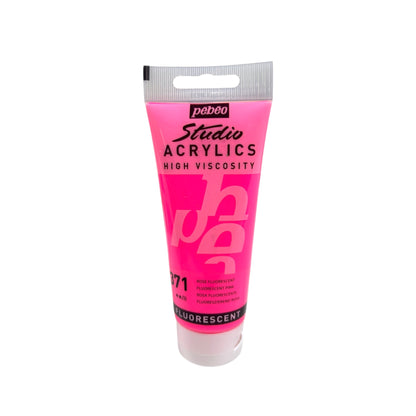 Pebeo Studio Acrylics Fluorescent Series 100ml