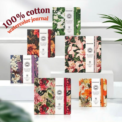 Cotton Watercolor Sketchbook 300gsm