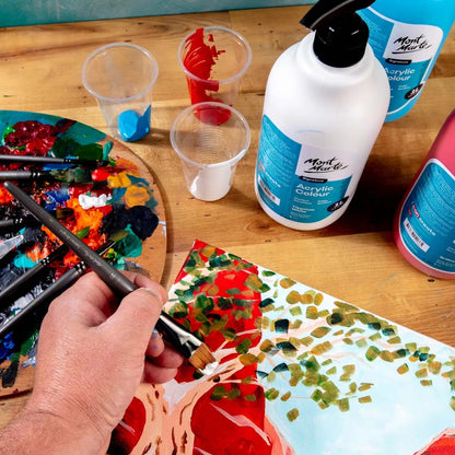 Mont Marte Titanium White Acrylic Paint