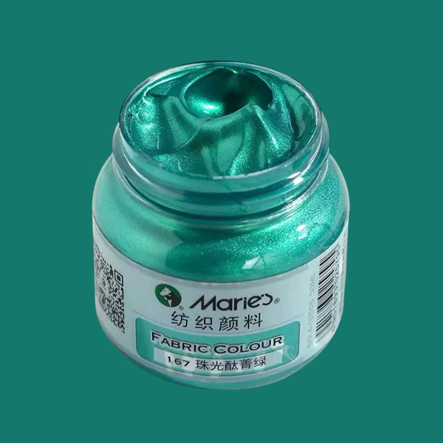 Marie’s Neon Metallic Glitter Fabric Paint 50ml