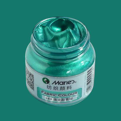 Marie’s Neon Metallic Glitter Fabric Paint 50ml