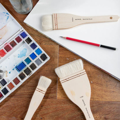 Mont Marte Goat Hair Flat Paint Brush