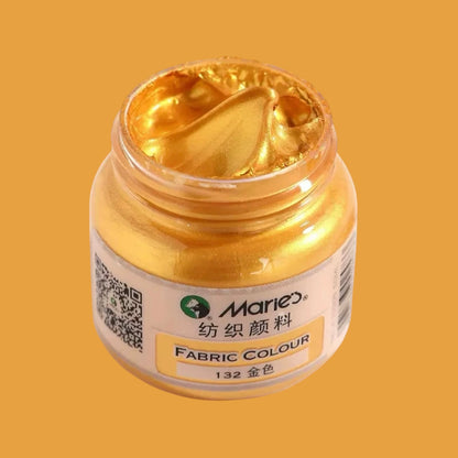 Marie’s Neon Metallic Glitter Fabric Paint 50ml